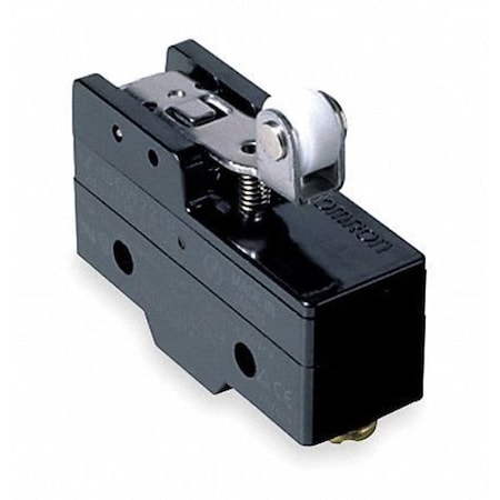 Snap Action Switch, Hinge Roller, Lever, Short Actuator, SPDT, 20 A at 480 V AC Contact Rating MPN:A-20GV22-B7-K