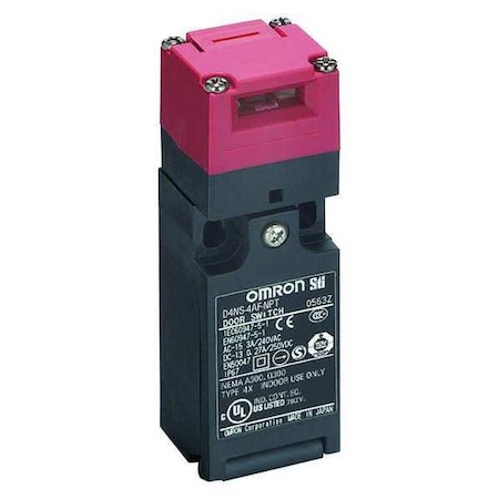 SafetyInterlockSwitch, Polyamide, 1NO/1NC MPN:D4NS-4AF-NPT