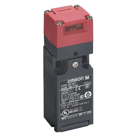 Safety Interlock Switch, Polyamide, 2NC MPN:D4NS-4BF-NPT