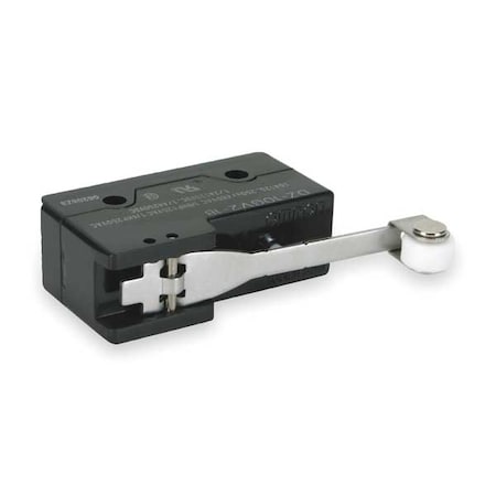 Snap Action Switch, Hinge Roller, Lever Actuator, DPDT, 10 A at 240 V AC Contact Rating MPN:DZ-10GV2-1B