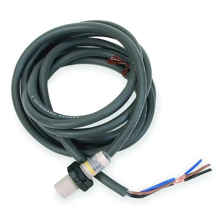 Cylindrical, Inductive Proximity Sensor, 30 mm Dia., Polyarylate Resin, 2 m, Bare Wire, 3 Wires, Shielded MPN:E2F-X10E2