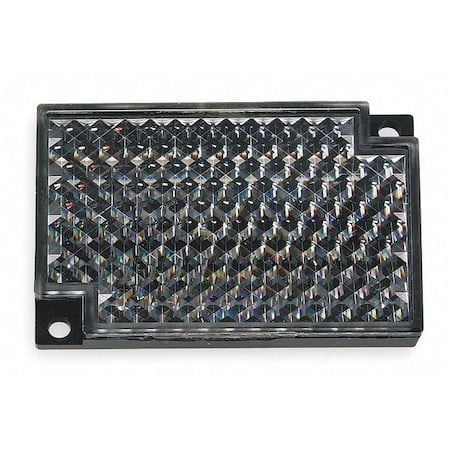 RectangularSensorReflector, 60mmL, Black MPN:E39-R1