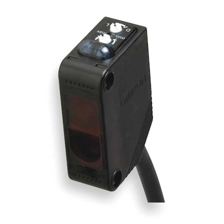 Diffuse Photoelectric Sensor, Bare Wire, Right Angle, Rectangular, Selectable Light On/Dark On, PNP MPN:E3Z-D82K 2M