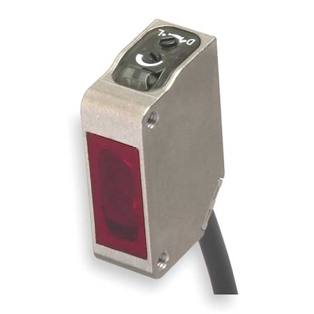 Retroreflective Photoelectric Sensor, Bare Wire, Right Angle, Rectangular, Selectable Light On/Dark On, PNP MPN:E3ZM-R81 2M