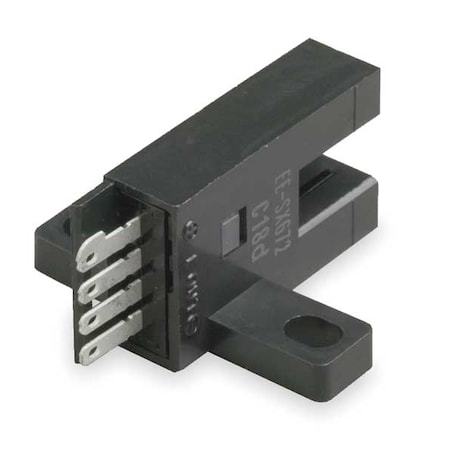 Through-Beam Photoelectric Sensor, Solder Terminal, T-Slot, Selectable Light On/Dark On, NPN MPN:EE-SX672A