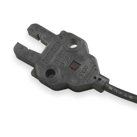 Through-Beam Photoelectric Sensor, Bare Wire, Straight, U-Slot, Light On, NPN MPN:EE-SX870A
