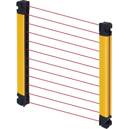 Light Curtain, NPN/PNP, 124 Beams MPN:F3SG-4SRA1520-25