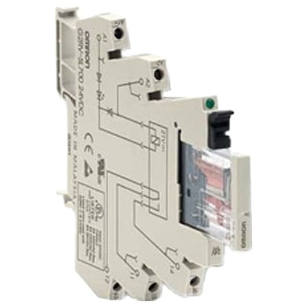 General Purpose Relay, Square, 5 Pins, Plug-in MPN:G2RV-1-S-G DC21