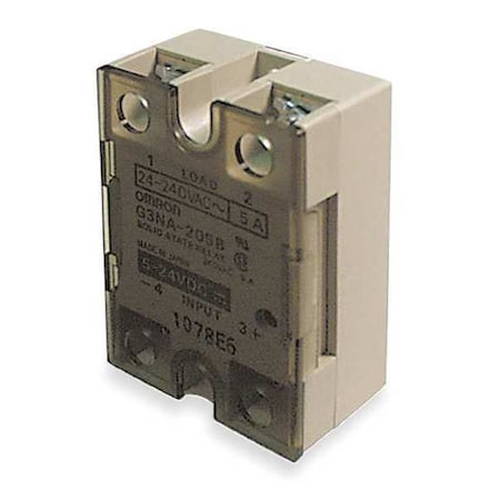Solid State Relay, 1 Phase, Screw Clamp, Surface, Photocoupler MPN:G3NA-610B-AC100-240