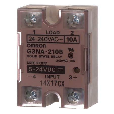 Solid State Relay, 1 Phase, Screw Clamp, Screw, Photocoupler MPN:G3NA420BUTUAC100240