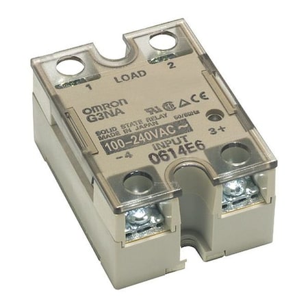 Solid State Relay, 1 Phase, Screw Clamp, Screw, Photocoupler MPN:G3NA475BUTU2AC100240