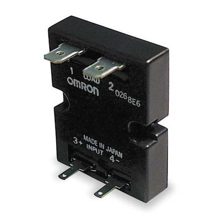 Solid State Relay, 3 Phase, Quick Connect, Panel, Phototriac MPN:G3NE-205T-US-DC24