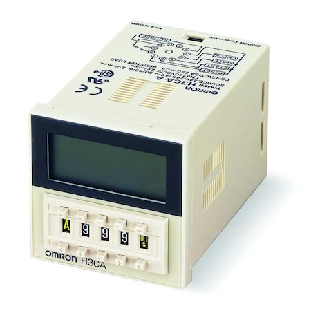 Multifunction Time Delay Relay, Square, 8 Functions 240V AC, SPDT MPN:H3CA-A