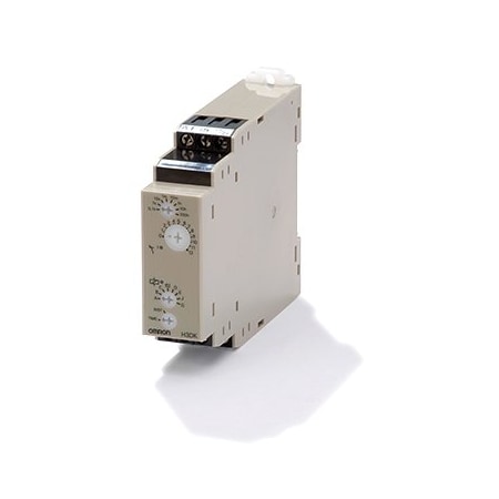 Time Delay Relay, 8 Functions 24 to 240V AC/DC, DPDT, SPDT MPN:H3DK-M2 AC/DC24-240