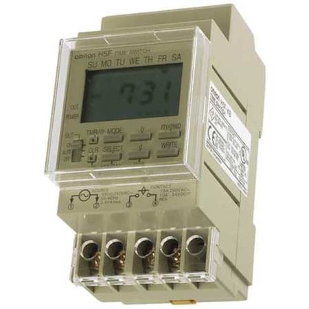 Electronic Timer, Light Gray, Plastic MPN:H5F-KB
