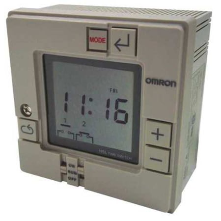 Electronic Timer, 7 Days, (2) SPST-NO MPN:H5L-A