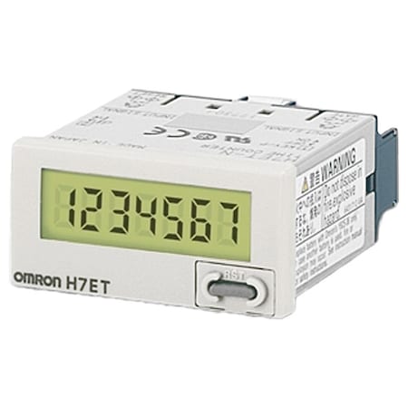 Counter, Totalizer LCD MPN:H7ET-NFV1-B