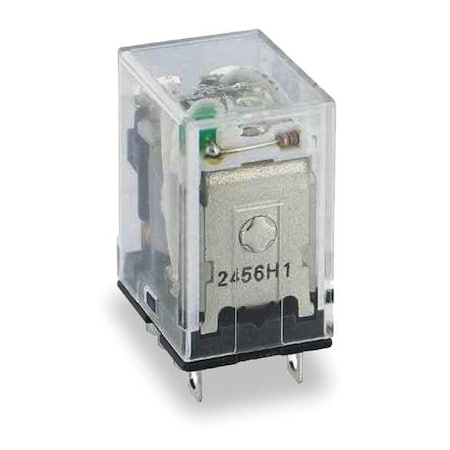 Plug-In, General Purpose Relay, Square, 15 A, 8 Pins, Quick Connect MPN:LY1N-AC24