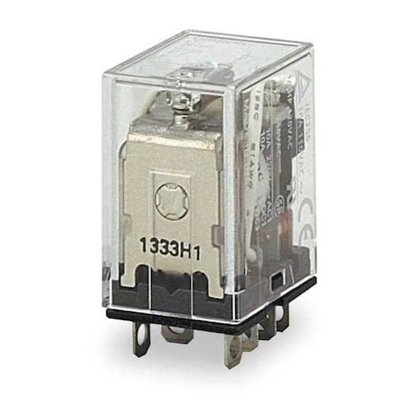 Plug-In, General Purpose Relay, Square, 7 A, 8 Pins, Quick Connect MPN:LY2Z-DC12