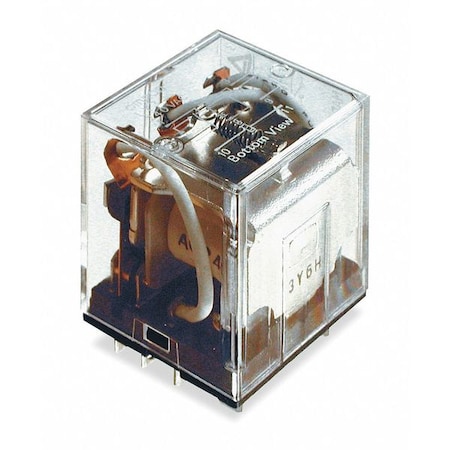 Plug-In, General Purpose Relay, Square, 10 A, 11 Pins, Plug-in MPN:LY3-DC12