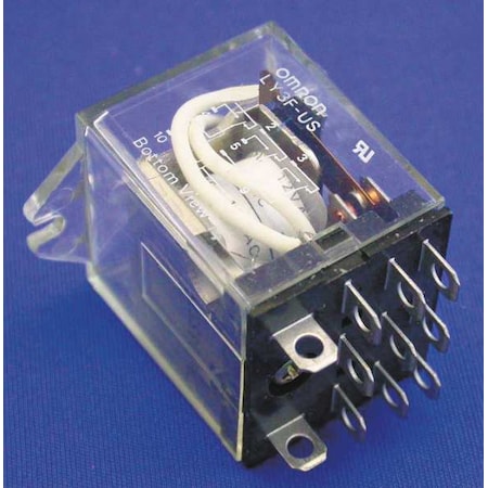 Flange Relay, 240VAC, 11 Pins, 10A @ 120VAC MPN:LY3F-AC240