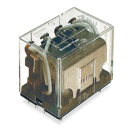 Plug-In, General Purpose Relay, Square, 10 A, 14 Pins, Quick Connect MPN:LY4-AC240