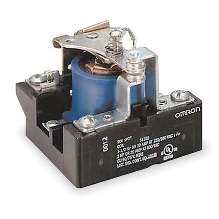 Surface, Open Power Relay, Square, 30 A, 5, Screw MPN:MGN1C-AC240