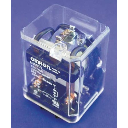 Plug-In, General Purpose Relay, Square, 10 A, 8, Quick Connect MPN:MJN2C-N-AC24