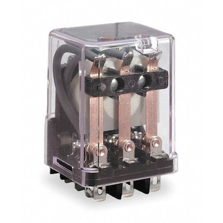 Plug-In, General Purpose Relay, Square, 10 A, 11 Pins, Plug-in MPN:MJN3C-N-AC120
