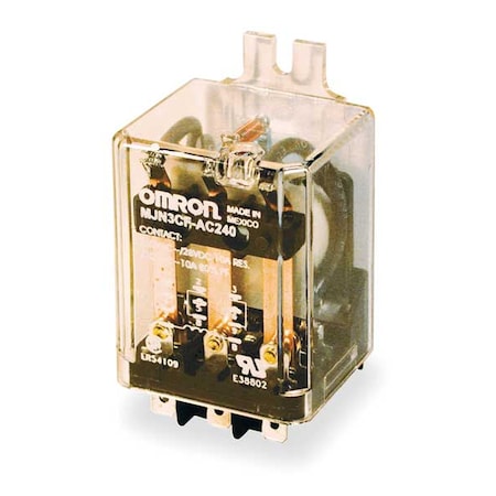 Flange Relay, 240VAC, 11 Pins, 10A @ 240VAC MPN:MJN3CF-AC240