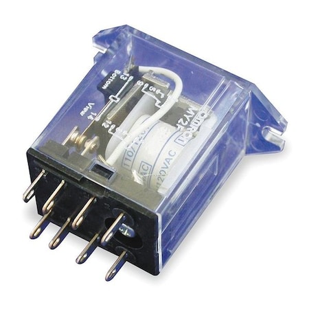 Flange Relay, 240VAC, 8 Pins, 5A @ 240V AC MPN:MY2F-AC220/240