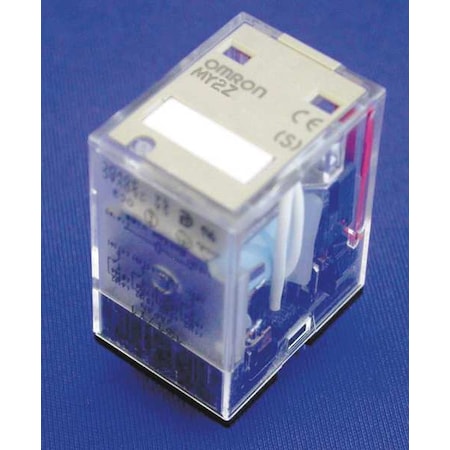 Plug-In, General Purpose Relay, Square, 5 A, 8 Pins, Quick Connect MPN:MY2Z-AC110/120