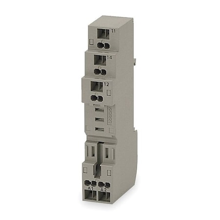 Relay Scket, Finger Safe, Square, 5 Pin, 10A MPN:P2RF-05-S