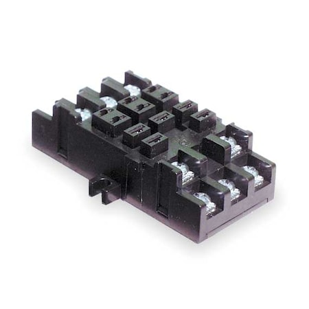 Relay Scket, Standrd, Square, 11 Pin, 600VAC MPN:PTF21PC