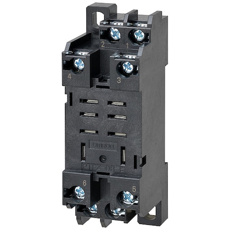 Relay Socket, Square, 8 Pins, 15 A MPN:PTFZ-08-E