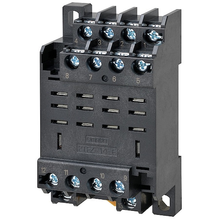 Relay Socket, Square, 14 Pins, 15 A MPN:PTFZ-14-E