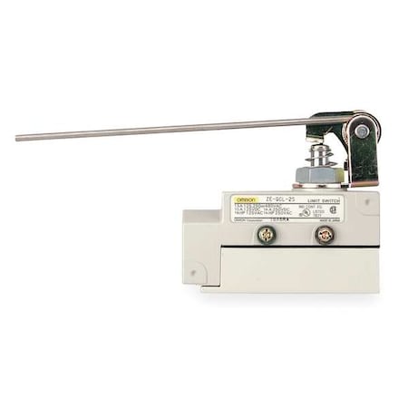 Limit Switch, Lever, Plunger, SPDT, 15A at 480V AC, Actuator Location: Top MPN:ZE-QCL-2S