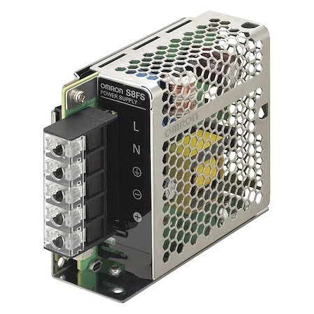 DC Power Supply, 100/240V AC, 12V DC, 30 W, 3 A, DIN Rail MPN:S8FSG03012CD