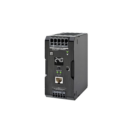 Power Supply, 100/240V AC, 24V DC, 60 W, 2.5 A, DIN Rail MPN:S8VK-X06024-EIP