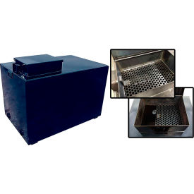 Onken GBT215 - Enclosed Grease Tank 215 Gallon Capacity Heavy Duty 12 Gauge Steel Locking Screen GBT215