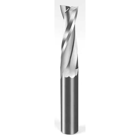 Routing End Mill, Up O Flute, 1/2, 1 1/4, 4 MPN:52-702