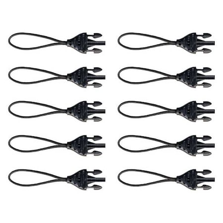 Loop Connector, Black, Universal, PK10 MPN:99013922