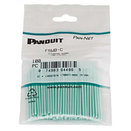 Cleaning Swabs, PK100 MPN:FSWB-C