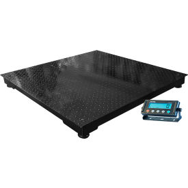 Optima 916 Series Heavy Duty Pallet Scale With LED Indicator 5'x5' 10000 lb x 2 lb OP-916-5x5-10-NNLED