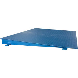 Optima OP-750 Carbon Steel Ramp For 5' x 4' Pallet Scale 10000 lb. Capacity Blue OP-750-5x4
