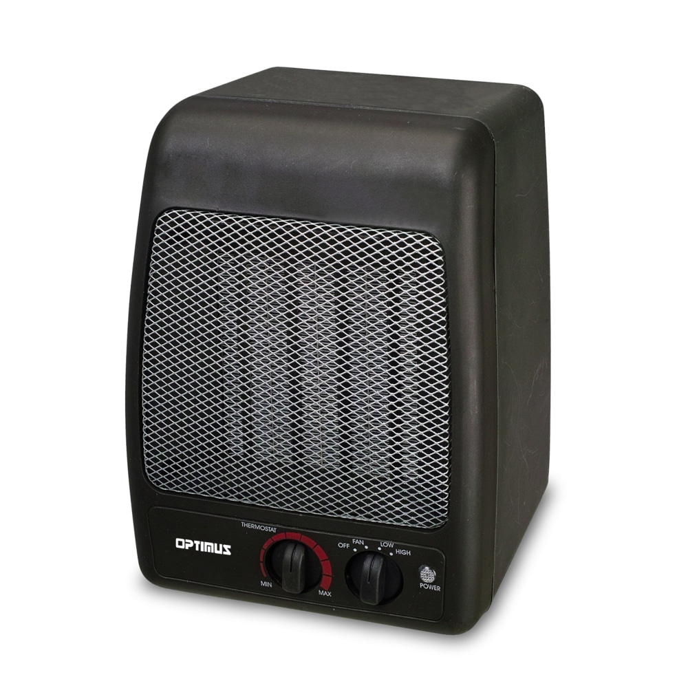 Optimus 1500-Watt Portable Ceramic Heater, 8in x 5in MPN:99578893M