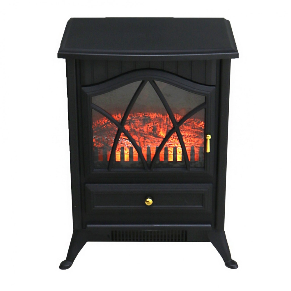 Optimus Electric Flame Effect Heater, 13in x 13in MPN:99588571M