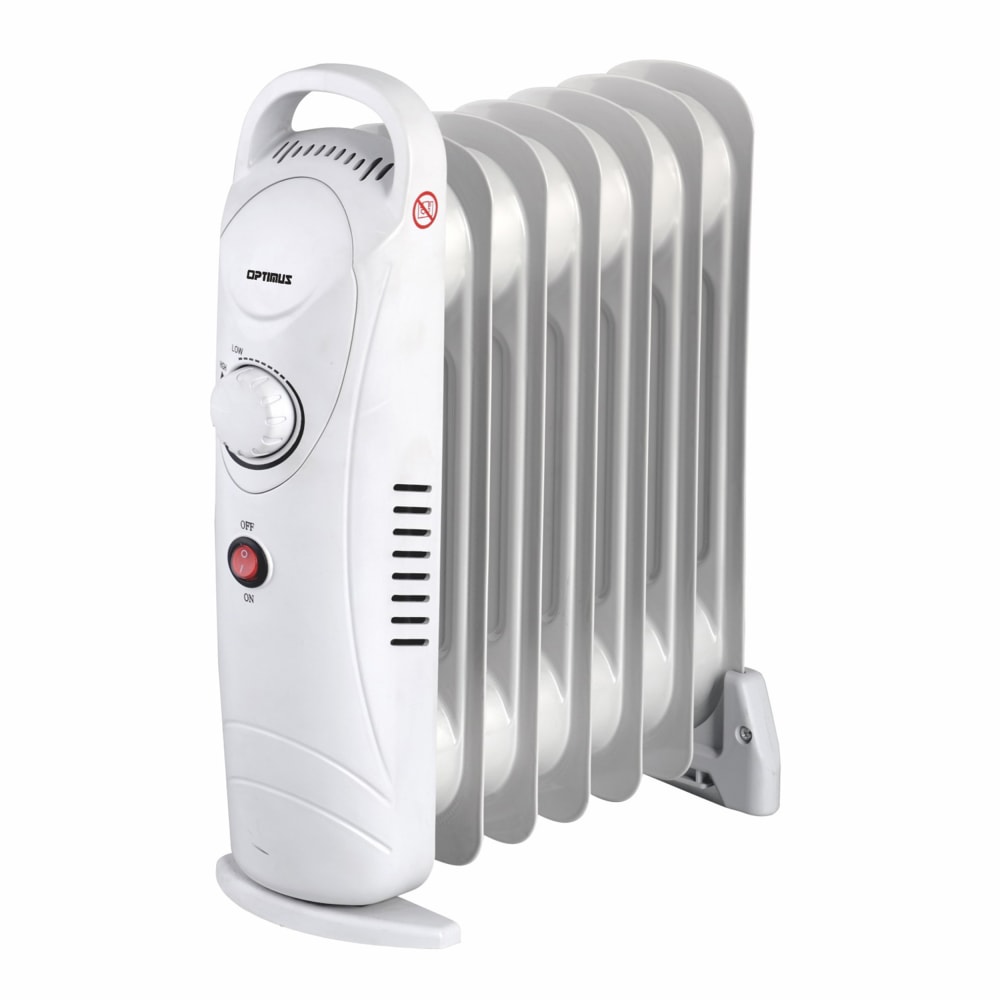 Optimus 700W Electric Portable Oil-Filled Radiator Heater, 15in x 16in MPN:99590001M