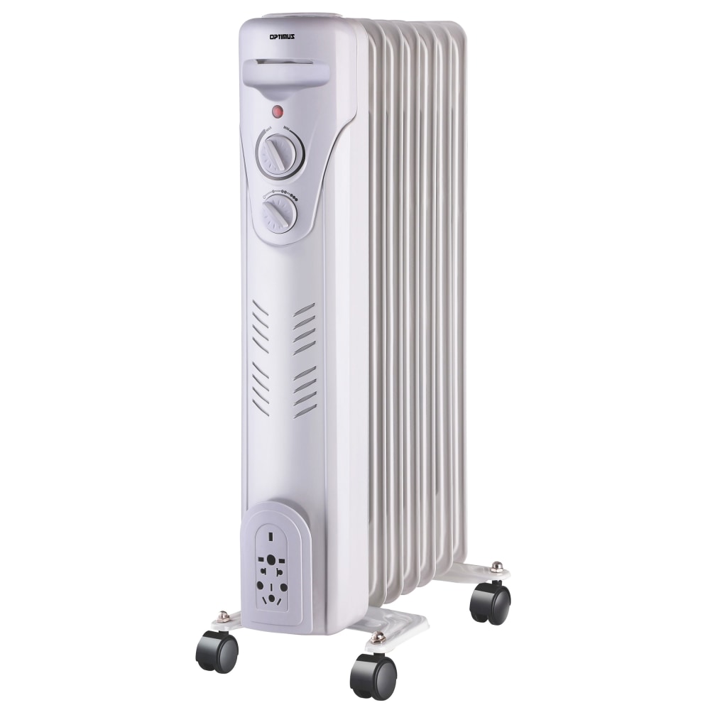 Optimus Portable Oil-Filled Radiator Heater, 14-13/16in x 26-1/2in MPN:99593169M