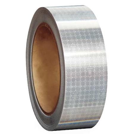 Reflective Tape, W 2 In, White MPN:18578